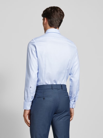 SEIDENSTICKER Slim Fit Business-Hemd mit Kentkragen Bleu 5