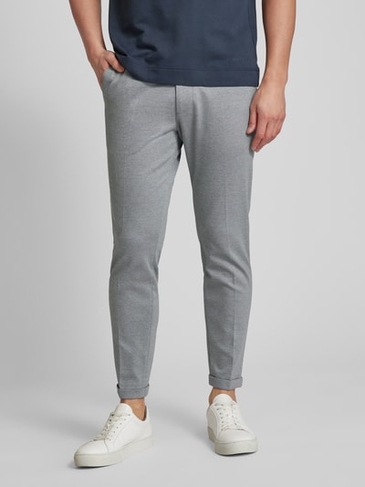 Cinque Grey Broek met haakjes- en ritssluiting, model 'CIBODO' Blauw - 4