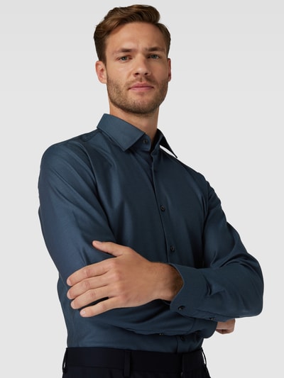 BOSS Business-Hemd mit Kentkragen Modell 'HANK' Aqua 3
