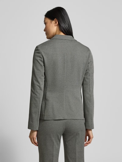 BOSS Regular fit blazer van viscosemix, model 'JONALAHRA' Zwart - 5