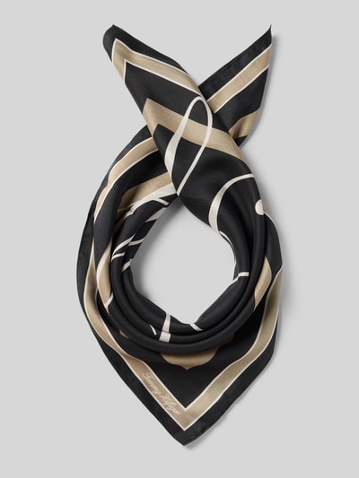 Tommy Hilfiger Tuch aus reiner Seide Black 1