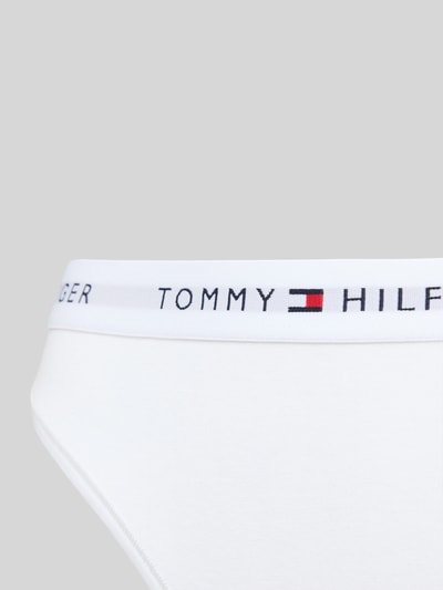 TOMMY HILFIGER String van katoen  Wit - 2