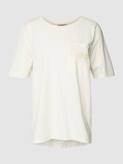 Smith and Soul T-shirt met borstzak Offwhite - 2