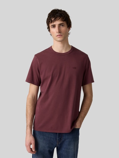 Levi's® męski t-shirt o kroju regular fit z czystej bawełny Ciemnoczerwony 1