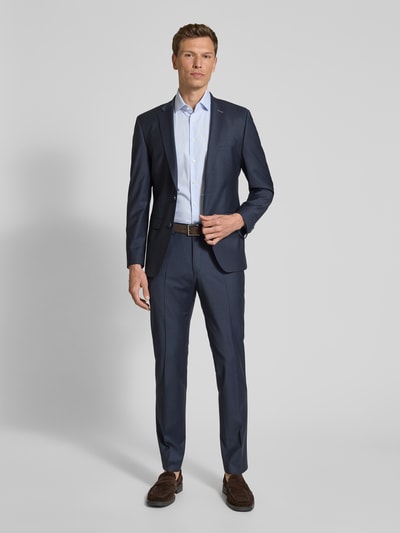 Christian Berg Men Regular Fit Business-Hemd mit Kentkragen Bleu 1