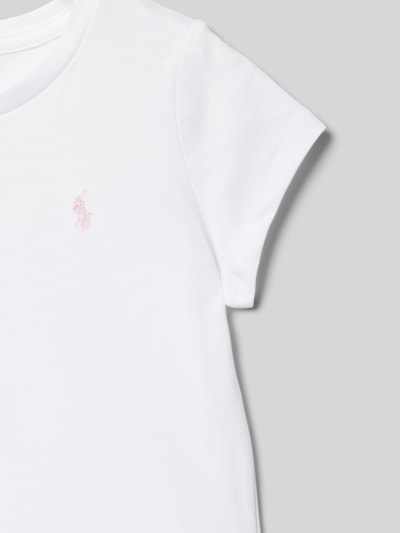 Polo Ralph Lauren Teens T-Shirt mit Logo-Stitching Weiss 2