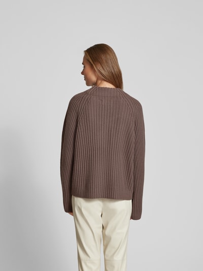 Juvia Pullover mit Stehkragen Mittelbraun 5