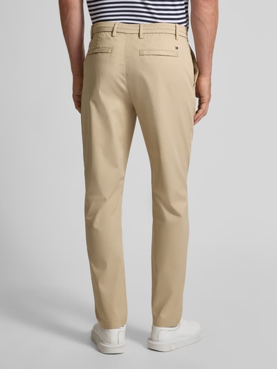 Tommy Hilfiger Tapered Fit Hose aus Baumwoll-Mix Beige 5