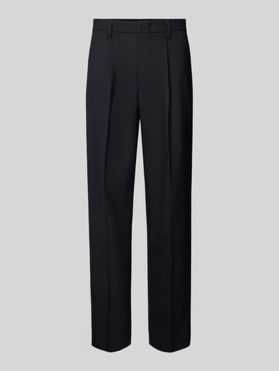 Emporio Armani Hose aus Schurwoll-Mix mit Bügelfalten Marine 2