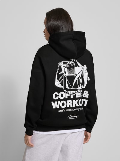 ANOTHER COTTON LAB Oversized Hoodie mit Kapuze Black 5