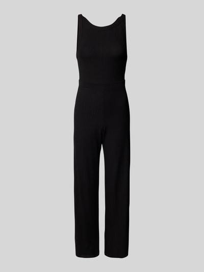 EDITED Jumpsuit in Ripp-Optik Modell 'Remi' Black 1