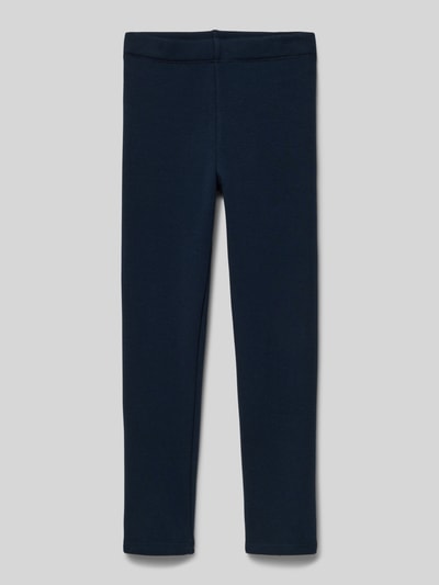 s.Oliver RED LABEL Slim fit thermolegging met katoen Marineblauw - 1