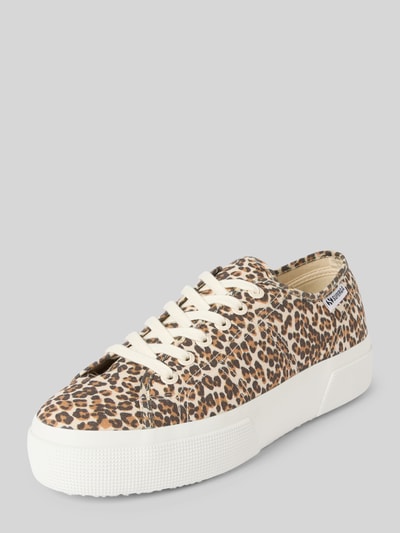 Superga Sneakersy sznurowane Koniakowy 1