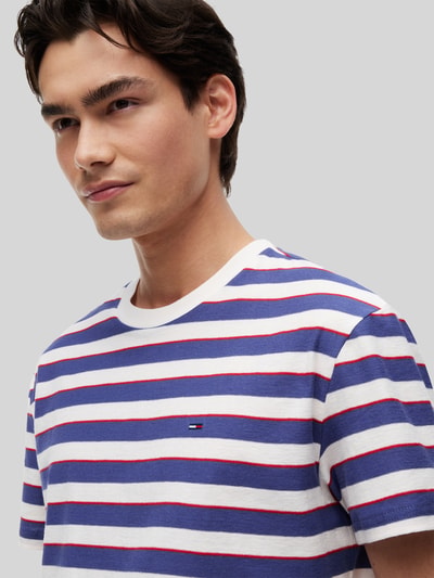 Tommy Jeans regular fit T-shirt van puur katoen Blauw - 3