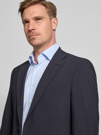 ETERNA Modern fit zakelijk overhemd met knoopsluiting Bleu - 3