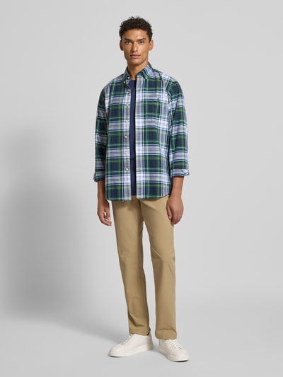 Tommy Hilfiger Straight Leg Chino aus atmungsaktivem Material Modell 'DENTON' Camel 1