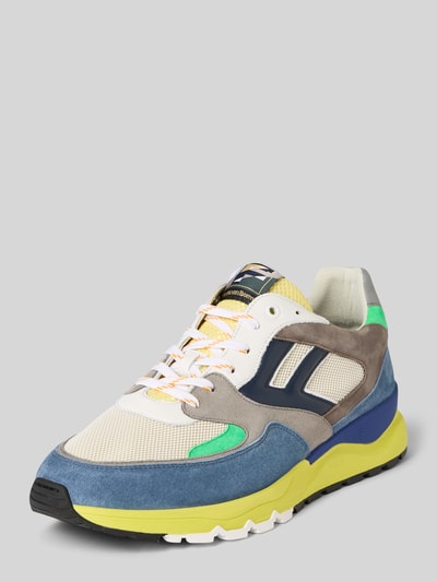 Floris Van Bommel Sneakers met labeldetail Blauw - 1