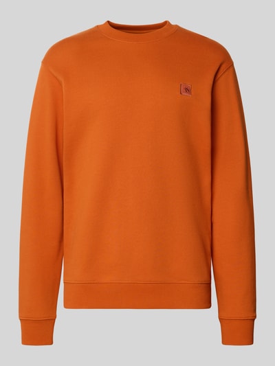 Scotch & Soda Sweatshirt mit Label-Detail Orange 2
