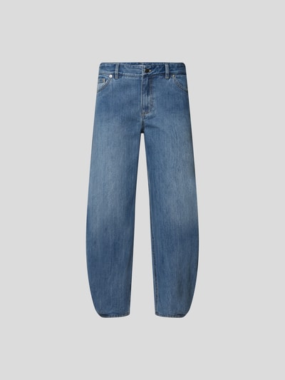 Tibi Mid Rise Jeans im Balloon Fit Hellblau 2