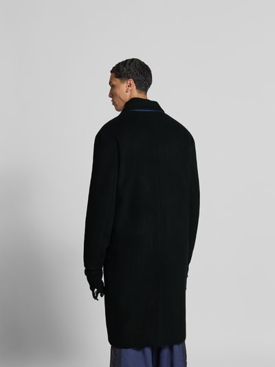 Filippa K Mantel mit Knopfleiste Black 5