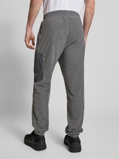 ADIDAS SPORTSWEAR Relaxed Fit Sweatpants mit Label-Badge Anthrazit 5