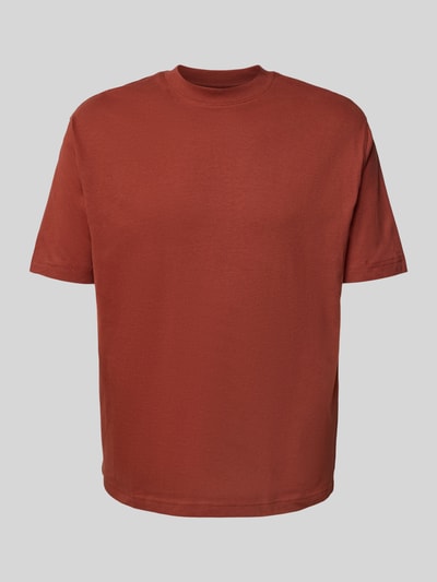 MCNEAL Loose Fit T-Shirt mit Rundhalsausschnitt Dunkelrot 2
