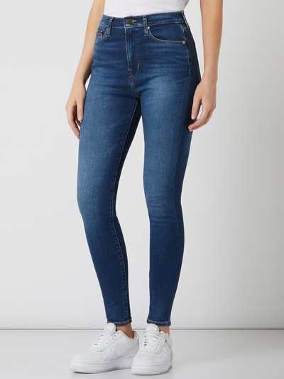 Tommy Jeans Super skinny fit high rise jeans met stretch, model 'Sylvia' Jeansblauw - 4