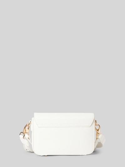 VALENTINO BAGS Handtasche mit Label-Applikation Modell 'ZERO RE' Weiss 3