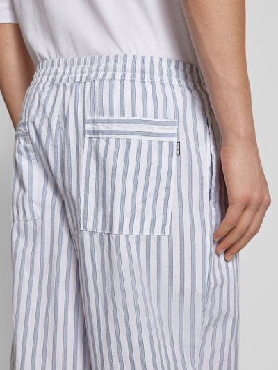 REVIEW Stoffhose mit elastischem Bund und Eingrifftaschen Weiss 3