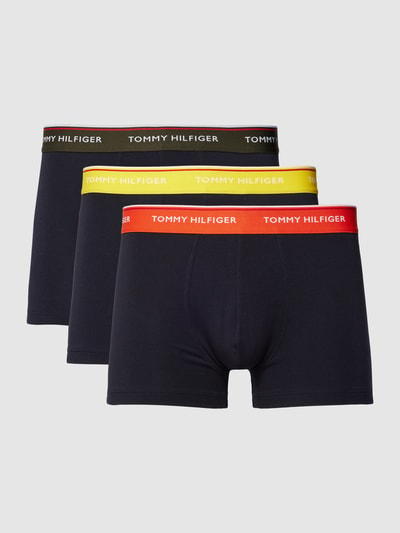 Tommy Hilfiger Trunks mit elastischem Logo-Bund im 3er-Pack Orange 1