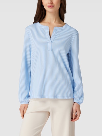 Tom Tailor Longsleeve mit Streifenmuster Hellblau 4