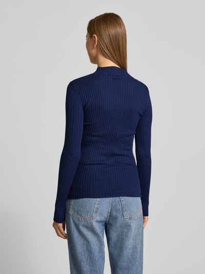 Armedangels Slim fit pullover van puur katoen, model 'ALAANIA' Marineblauw - 5