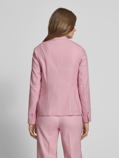 Betty Barclay Slim Fit Blazer mit Leinen-Anteil Rosa 5
