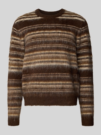 ONLY & SONS Sweter z miękką, puszystą strukturą Ciemnobrązowy 1