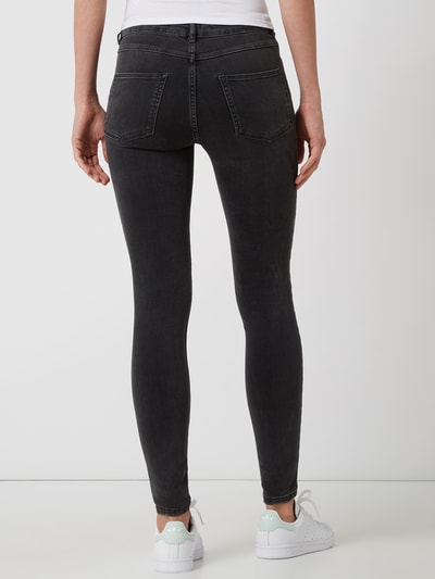 REVIEW Jeansy o kroju Skinny Fit z dodatkiem streczu  Antracytowy 5