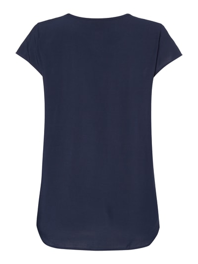 Vero Moda Blusenshirt aus reiner Viskose Marine 3