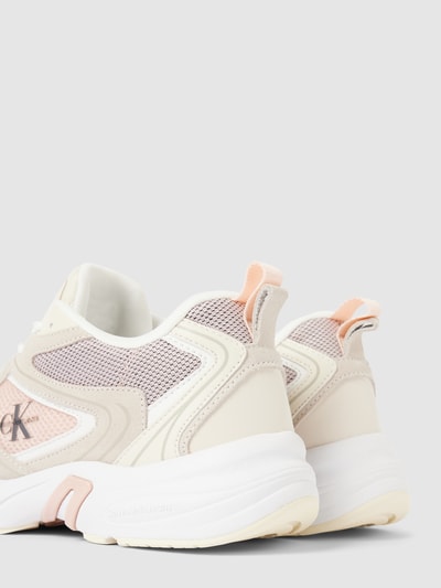 Calvin Klein Jeans Chunky Sneaker mit Label-Details Modell 'RETRO TENNIS' Hellrosa 2