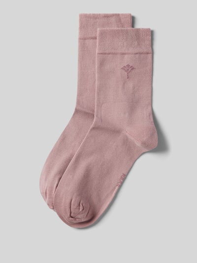 JOOP! Collection Socken mit Label-Print im 2er-Pack Mauve 1