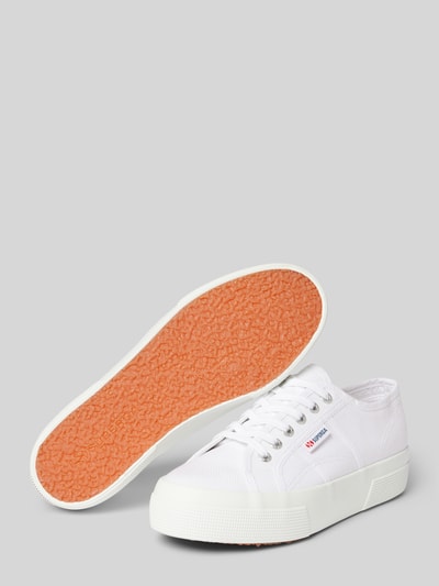 Superga Sneakers met labeldetail, model '2740 PLATFORM' Wit - 4