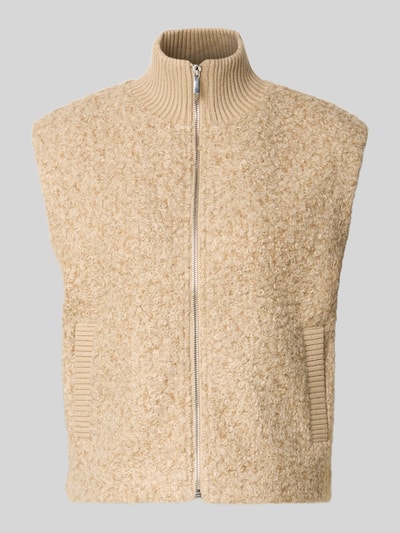 OPUS Weste mit Stehkragen Modell 'Guluni' Sand 1