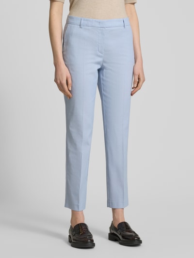 Christian Berg Woman Selection Regular Fit Stoffhose mit Bügelfalten Hellblau 4