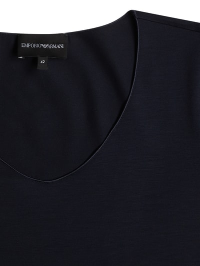 Emporio Armani Shirt aus Viskosemischung  Rauchblau 2