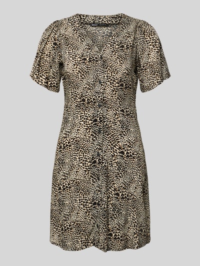 ONLY Minikleid aus reiner Viskose Modell 'EVIDA' Taupe 2