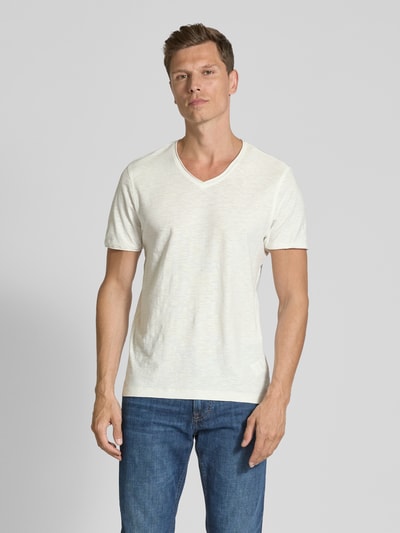 MCNEAL T-Shirt mit V-Ausschnitt Sand 4