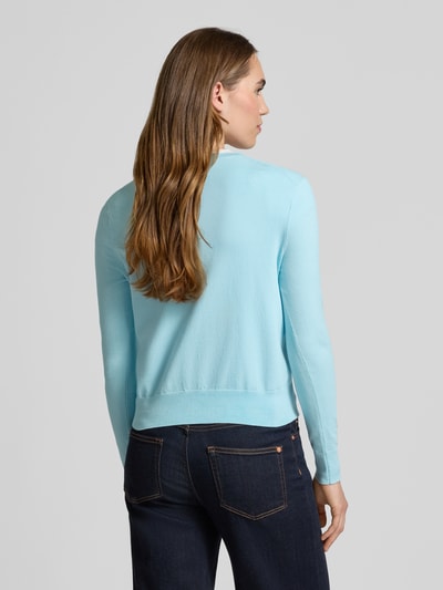 Polo Ralph Lauren Strickjacke mit Logo-Stitching Bleu 5