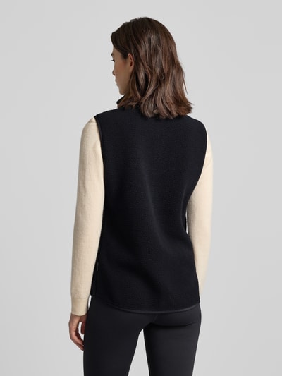 PEAK PERFORMANCE Damesgilet met opstaande kraag, model 'Pile' Zwart - 5