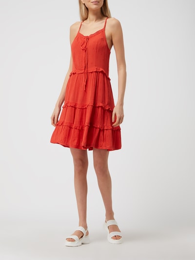 Superdry Kleid aus Viskose  Rot 1