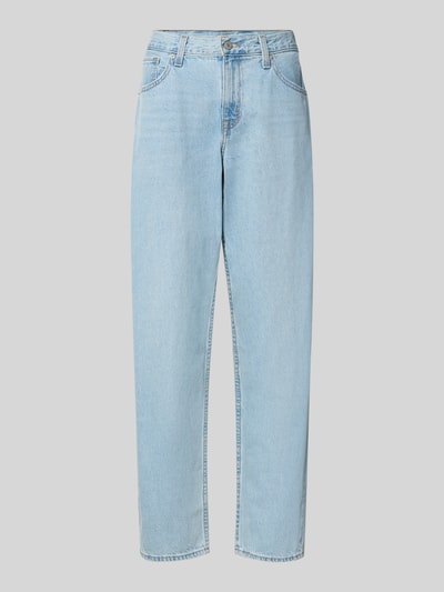 Produktfoto, hellblaue Loose Fit Jeans aus reiner Baumwolle Modell 'LOOSE TAPER H2 26' von Levi's® 300, glatte Oberfläche, klassische Form