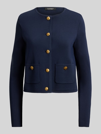 Lauren Ralph Lauren Regular Fit Blazer aus Viskose-Mix mit Knöpfen Marine 2