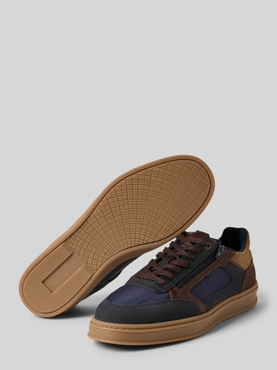 BULLBOXER Sneaker met ritssluiting opzij Marineblauw - 4